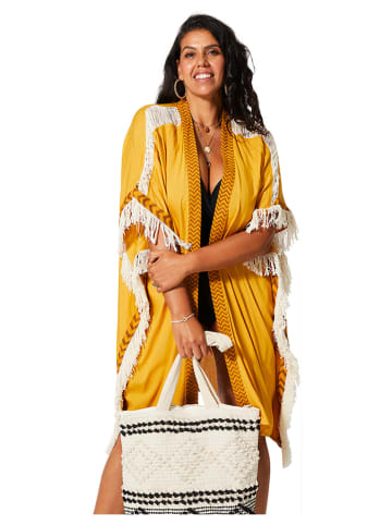 Aller Simplement Kimono in Gelb