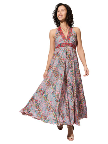 Aller Simplement Kleid in Rosa/ Rot