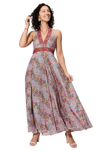 Aller Simplement Kleid in Rosa/ Rot