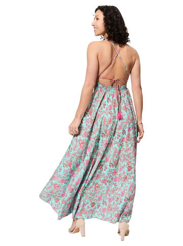 Aller Simplement Kleid in Hellblau/ Pink