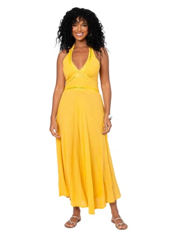 Aller Simplement Kleid in Gelb