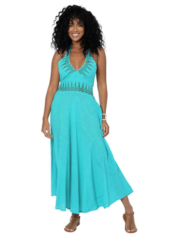 Aller Simplement Kleid in Türkis