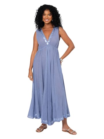 Aller Simplement Kleid in Blau