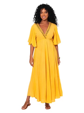 Aller Simplement Kleid in Gelb