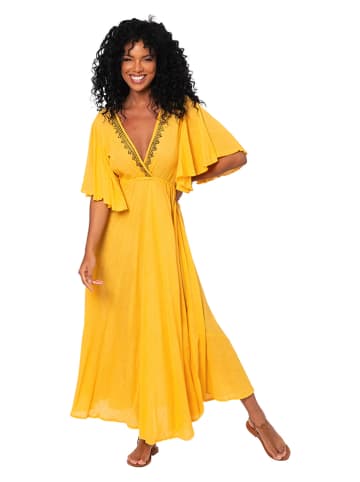 Aller Simplement Kleid in Gelb