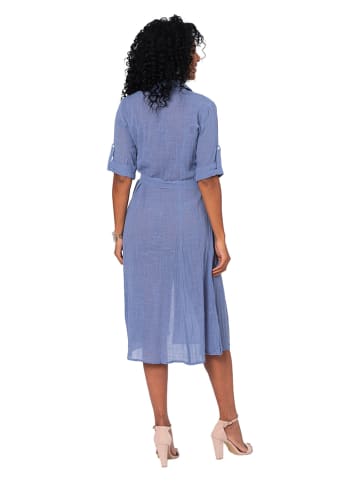 Aller Simplement Kleid in Blau