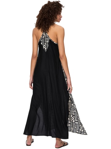 Aller Simplement Kleid in Schwarz/ Weiß