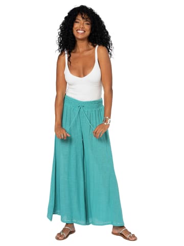Aller Simplement Spodnie w kolorze turkusowym