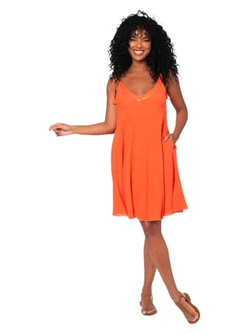 Aller Simplement Kleid in Orange