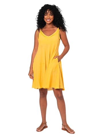 Aller Simplement Kleid in Gelb