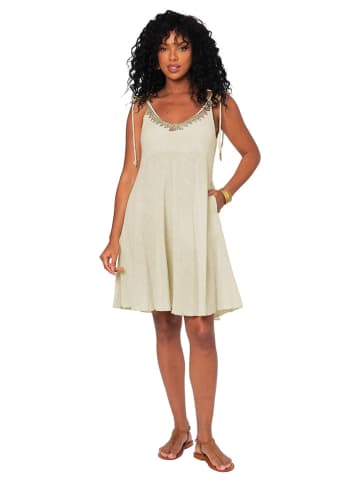 Aller Simplement Kleid in Beige