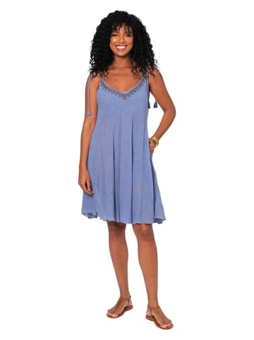 Aller Simplement Kleid in Blau