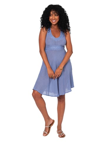 Aller Simplement Kleid in Blau