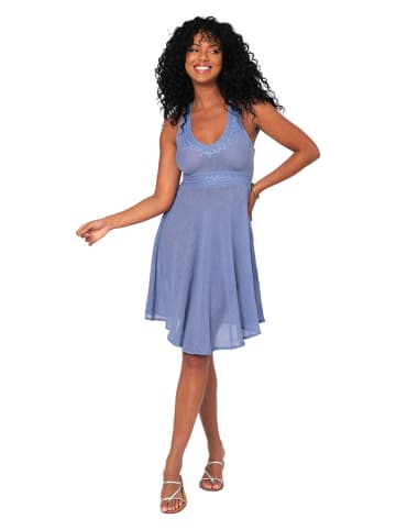 Aller Simplement Kleid in Blau