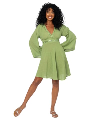 Aller Simplement Kleid in Grün