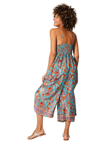 Aller Simplement Kombinezon w kolorze turkusowo-czerwonym