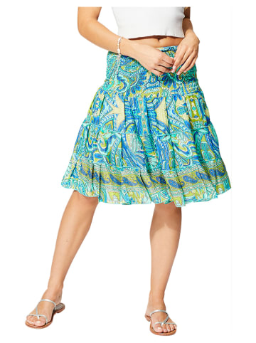 Aller Simplement Rok turquoise/groen