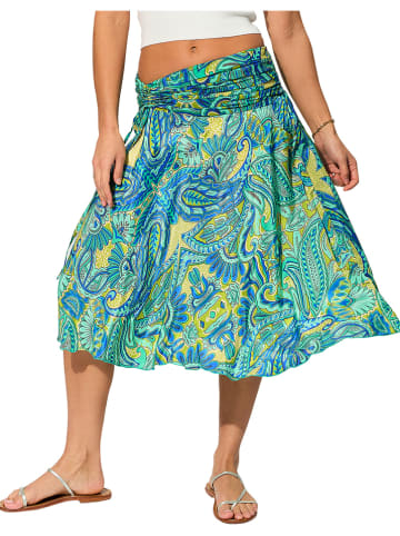 Aller Simplement Rok groen/blauw