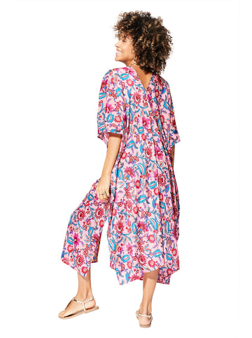 Aller Simplement Kaftan w kolorze jasnoróżowo-niebieskim