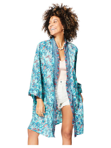 Aller Simplement Kimono w kolorze turkusowym