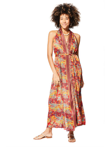 Aller Simplement Kimono oranje/rood