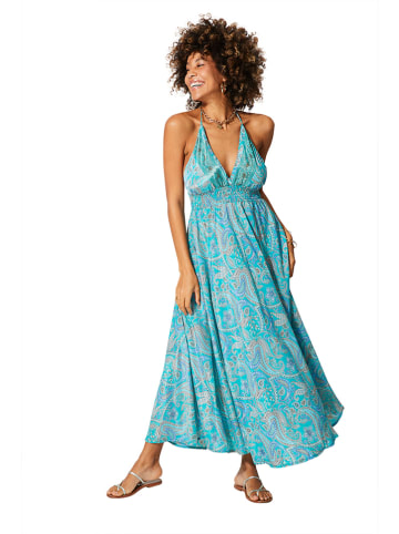Aller Simplement Kleid in Türkis