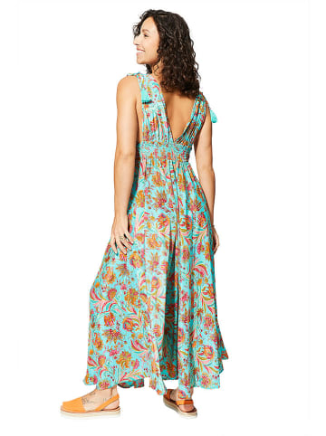 Aller Simplement Jurk turquoise
