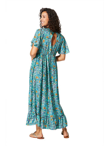 Aller Simplement Jurk turquoise