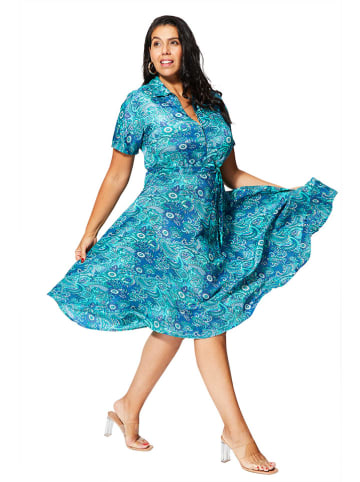 Aller Simplement Kleid in Blau