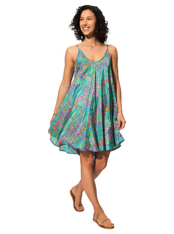 Aller Simplement Jurk turquoise/roze