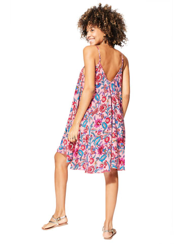 Aller Simplement Kleid in Rosa/ Blau