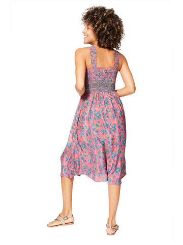 Aller Simplement Kleid in Rosa/ Blau