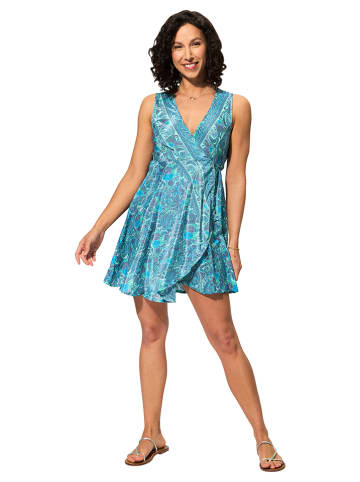 Aller Simplement Kleid in Türkis/ Hellblau