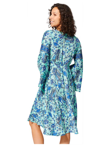 Aller Simplement Kleid in Türkis/ Blau