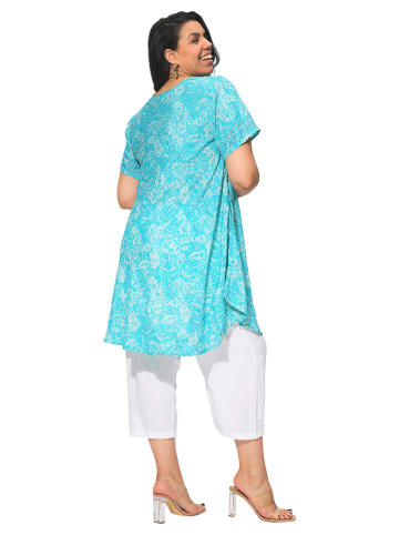 Aller Simplement Kleid in Türkis