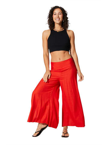 Aller Simplement Spodnie w kolorze czerwonym