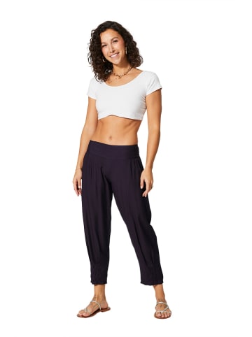 Aller Simplement Broek donkerblauw