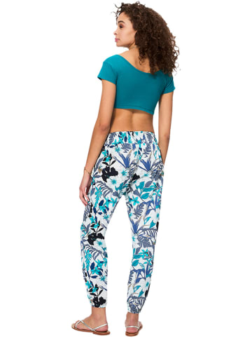 Aller Simplement Broek wit/blauw