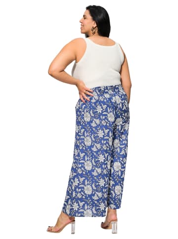 Aller Simplement Hose in Blau/ Weiß