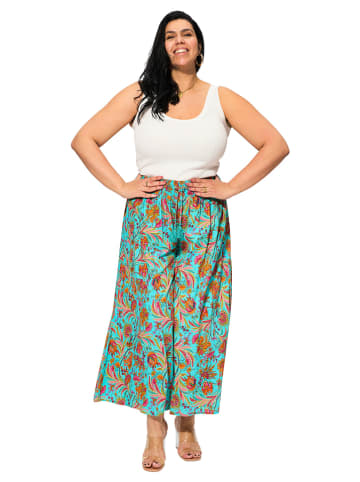 Aller Simplement Spodnie w kolorze turkusowo-pomarańczowym