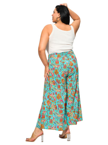 Aller Simplement Broek turquoise/oranje