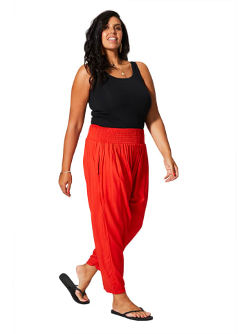 Aller Simplement Spodnie w kolorze czerwonym