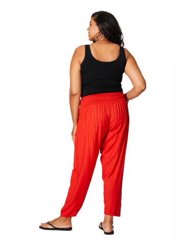 Aller Simplement Spodnie w kolorze czerwonym