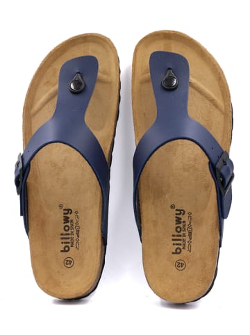 billowy Teenslippers blauw
