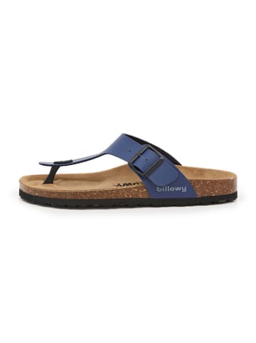 billowy Teenslippers blauw