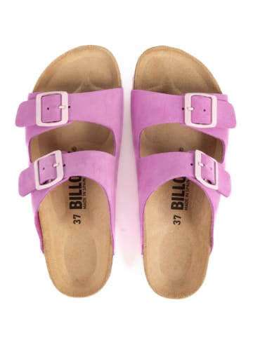 billowy Leren slippers paars
