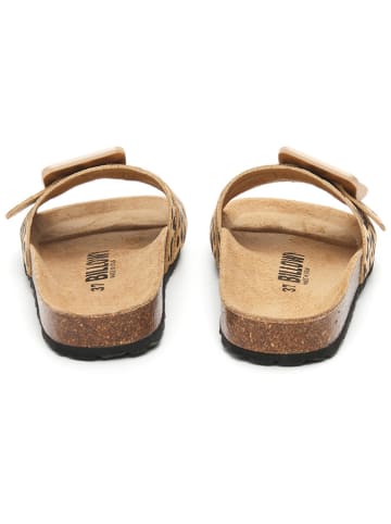 billowy Slippers beige/bruin