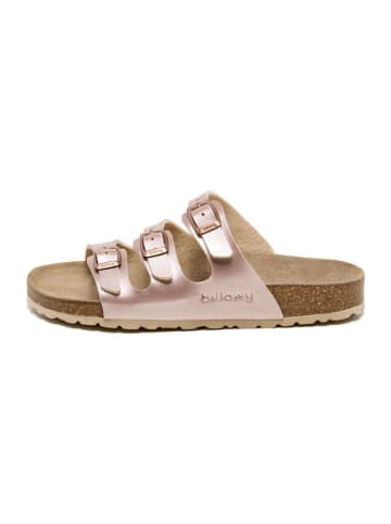 billowy Pantoletten in Rosa