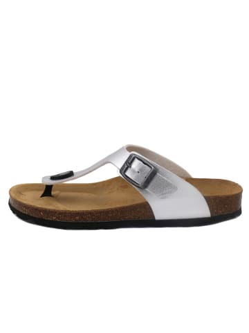 billowy Teenslippers zilverkleurig