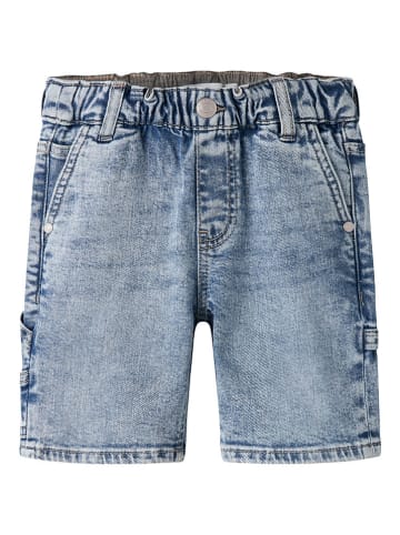 name it Spijkershort "Ben" - loose fit - blauw